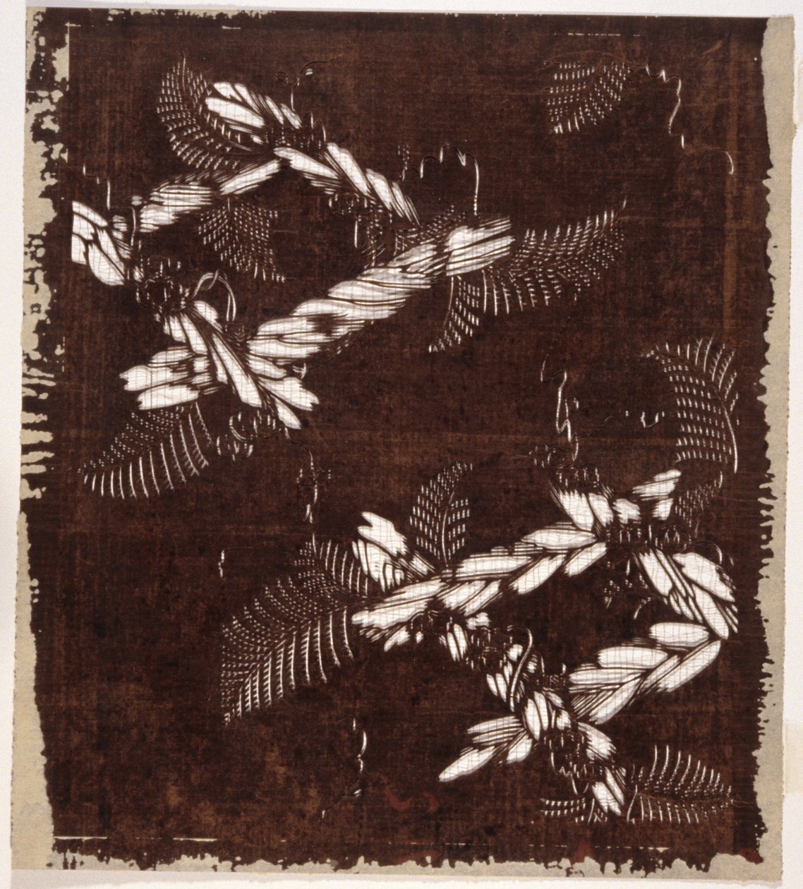 Stencil (papir) af Japanese School