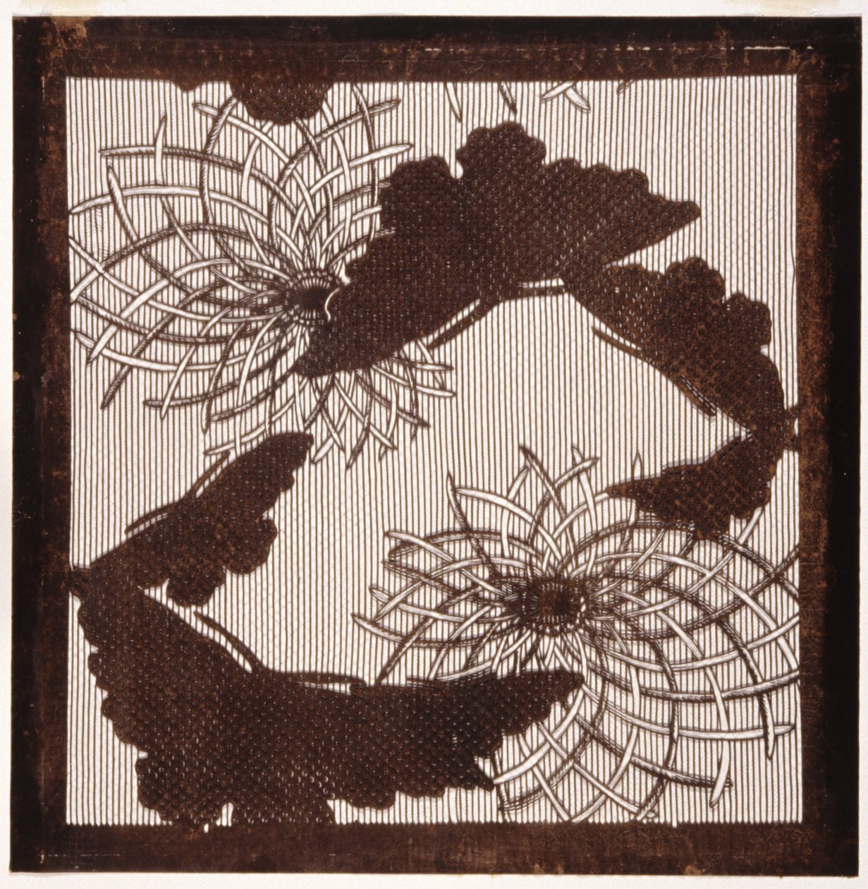 Stencil (papir) af Japanese School