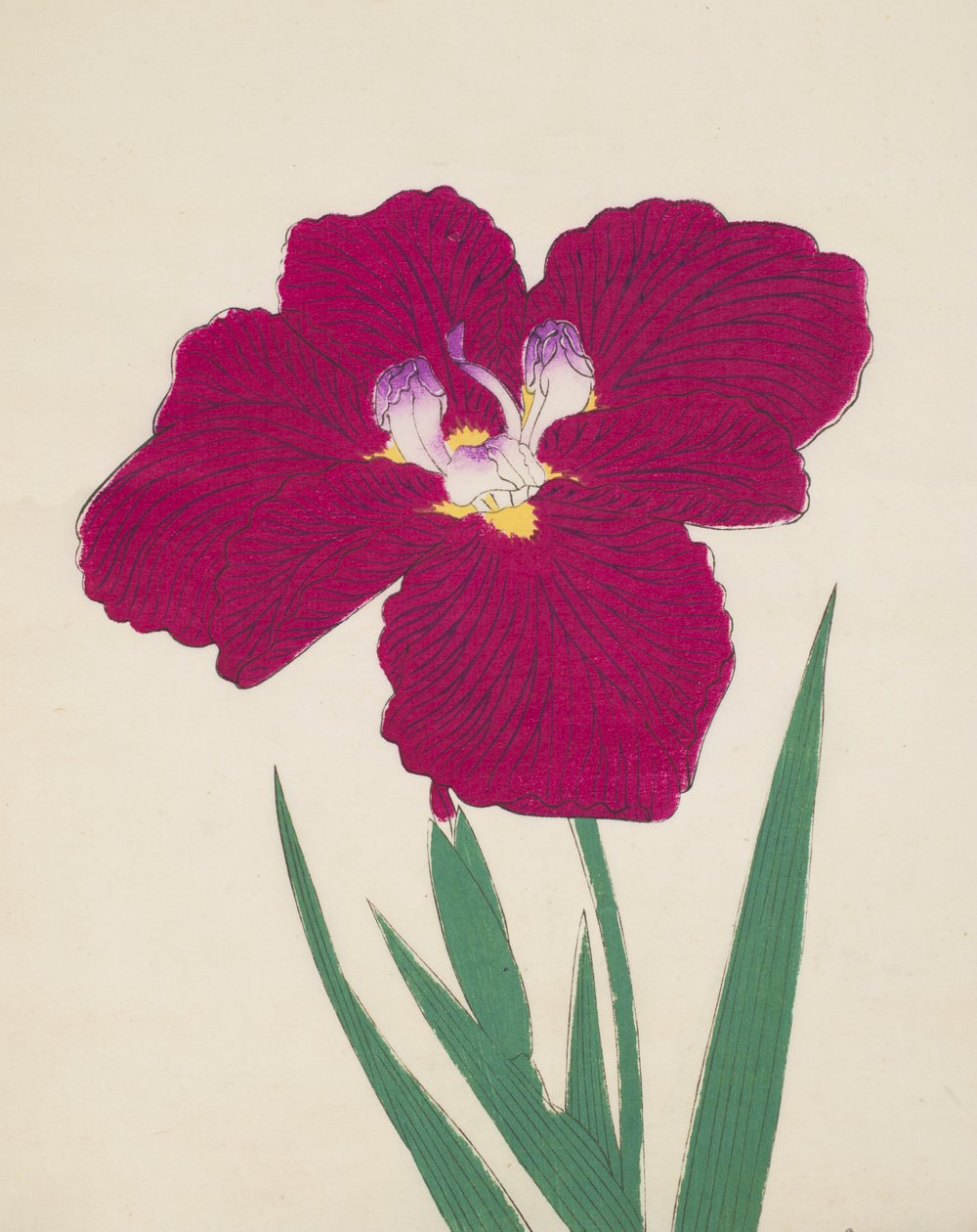 Tai-Hei-Raku, nr. 18, 1890 (træbloktryk i farver) af Japanese School
