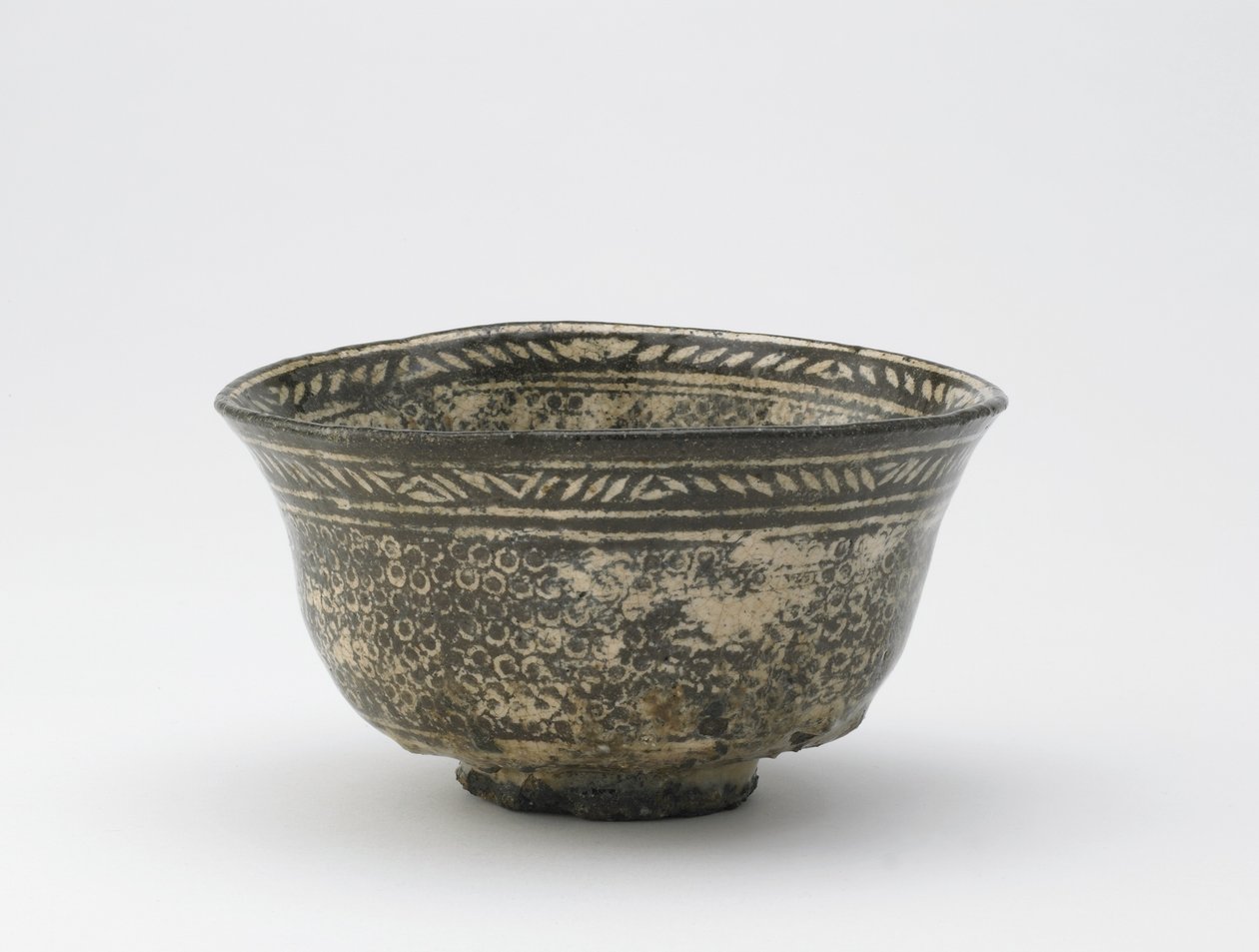 Teskål, Matsue, Shimane-præfekturet, Edo-perioden, 1700-begyndelsen af det 19. århundrede (keramik) af Japanese School