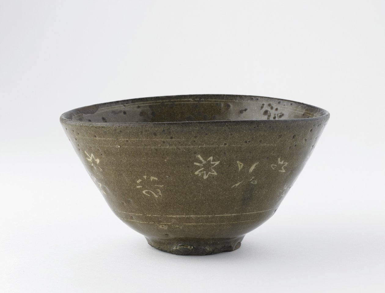Teskål, Saga-præfekturet, Edo-perioden, 1700-1800-tallet (keramik) af Japanese School