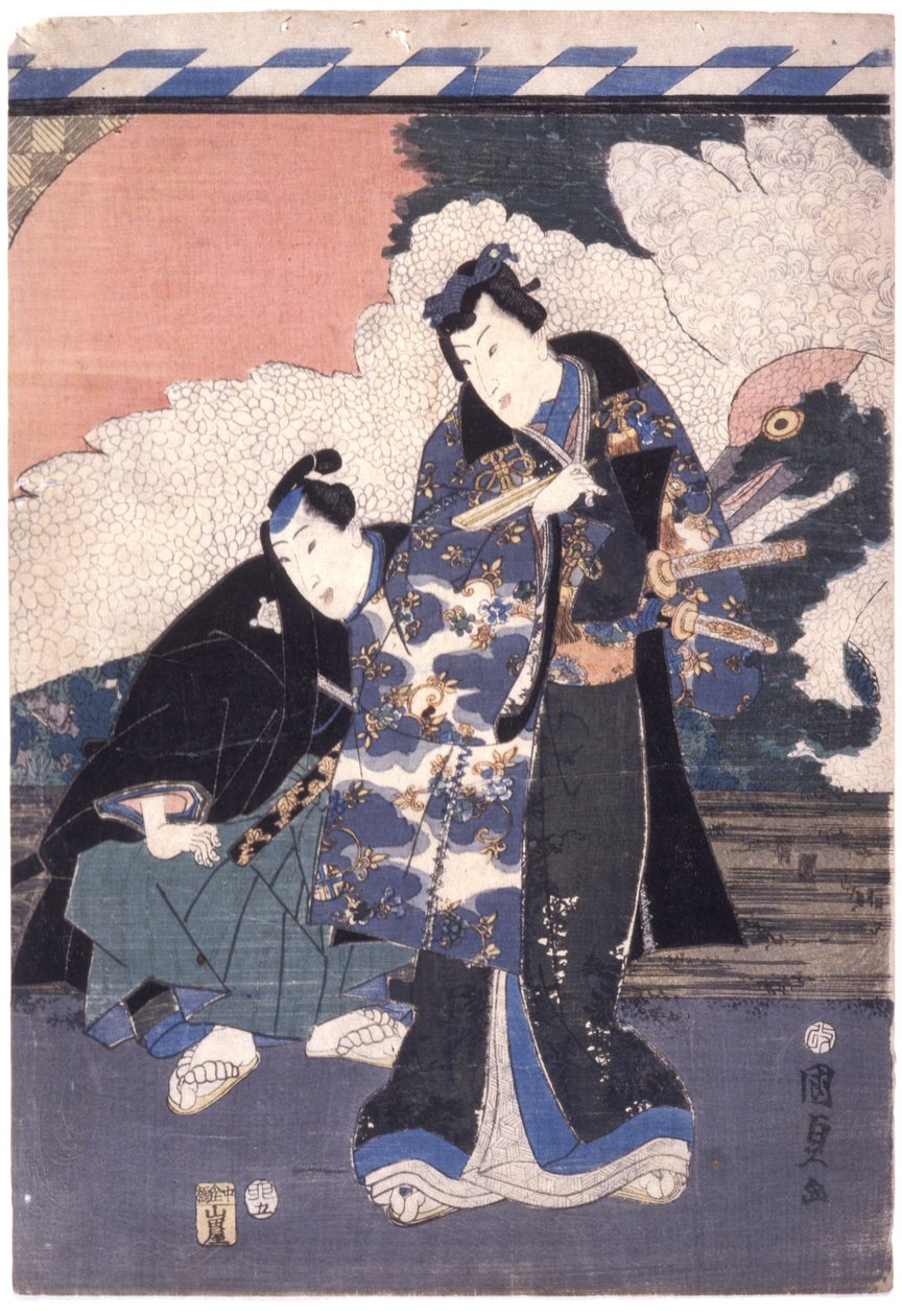 Unchi ted (Segawa Kikunojo V/Shinzo Funahashi) af Japanese School