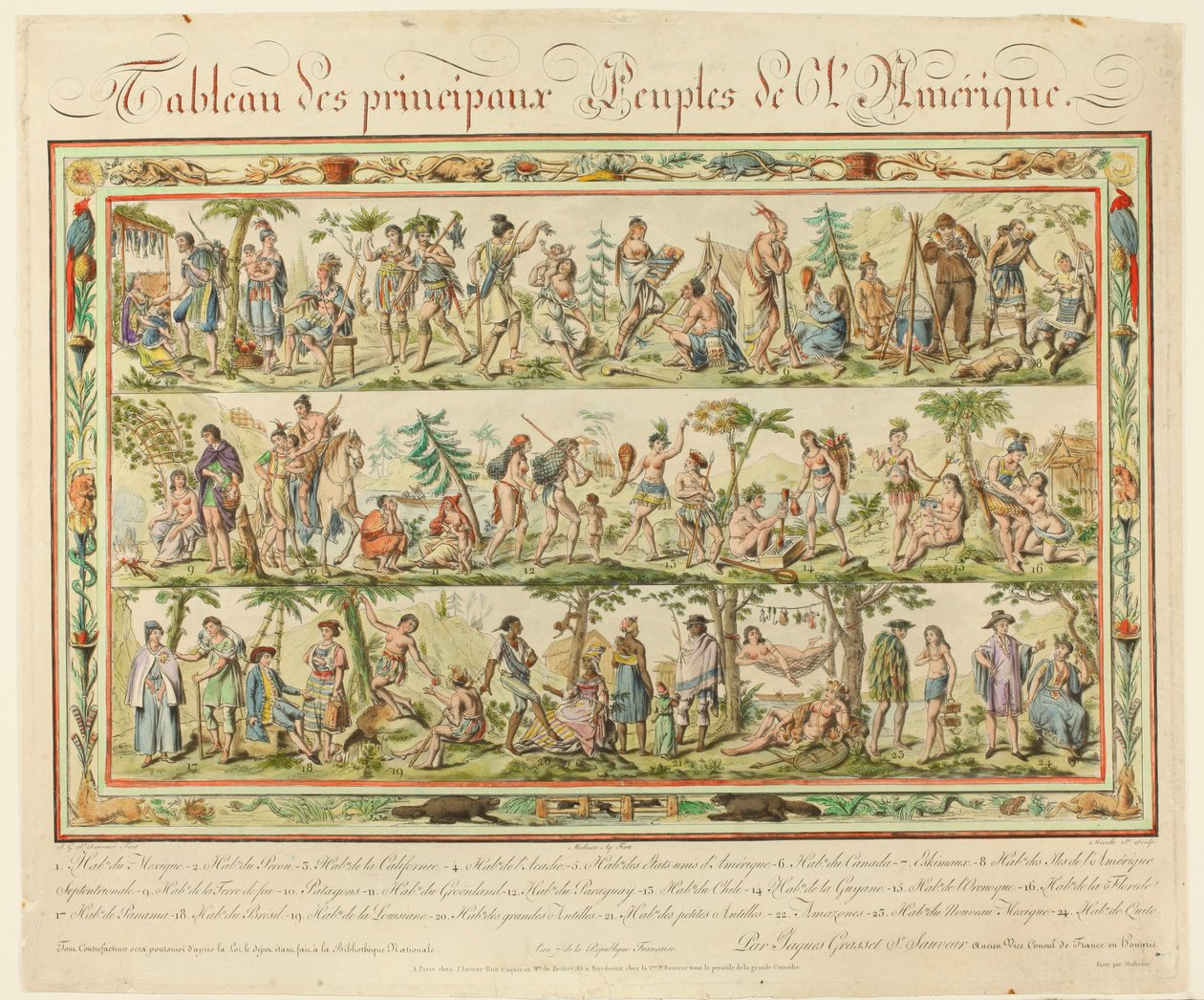 Print af Jaques Grasset