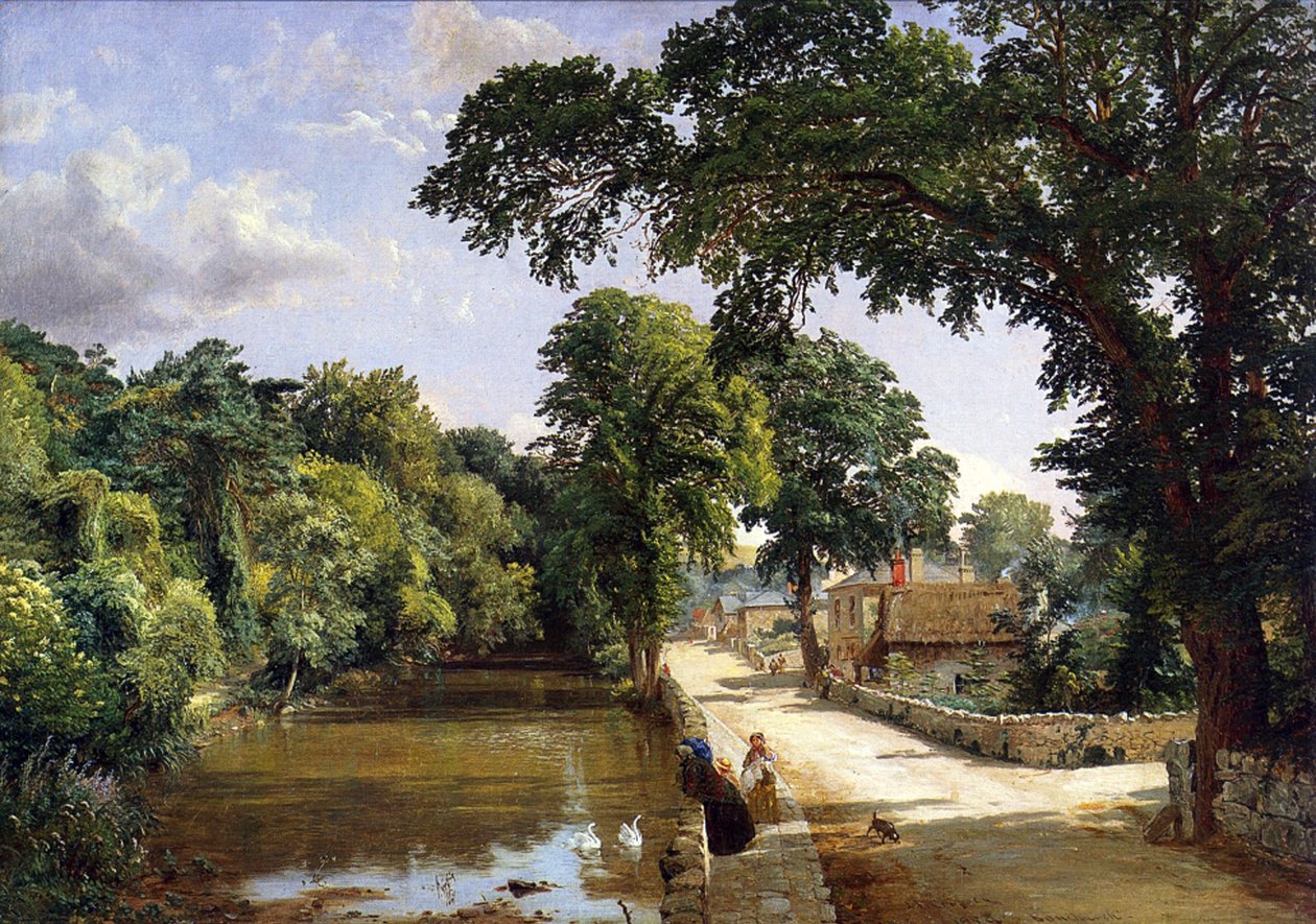 Bonchurch, Isle of Wight, 1859 af Jasper Francis Cropsey