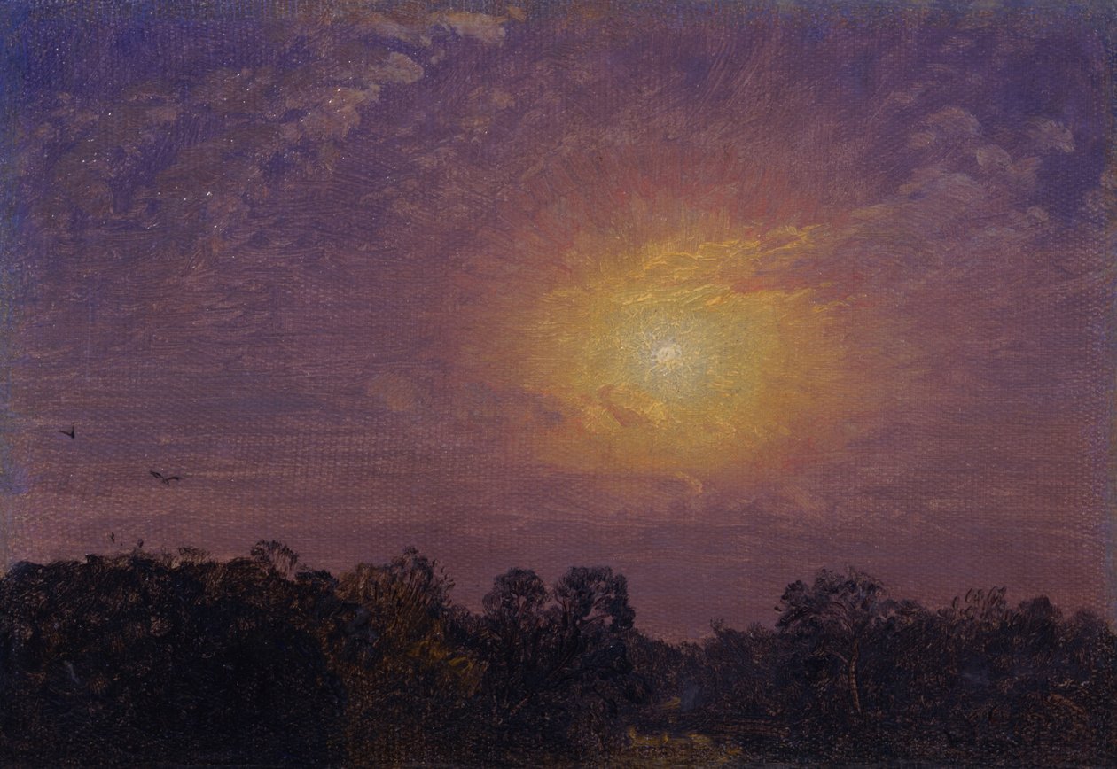 Aften, 1859 af Jasper Francis Cropsey
