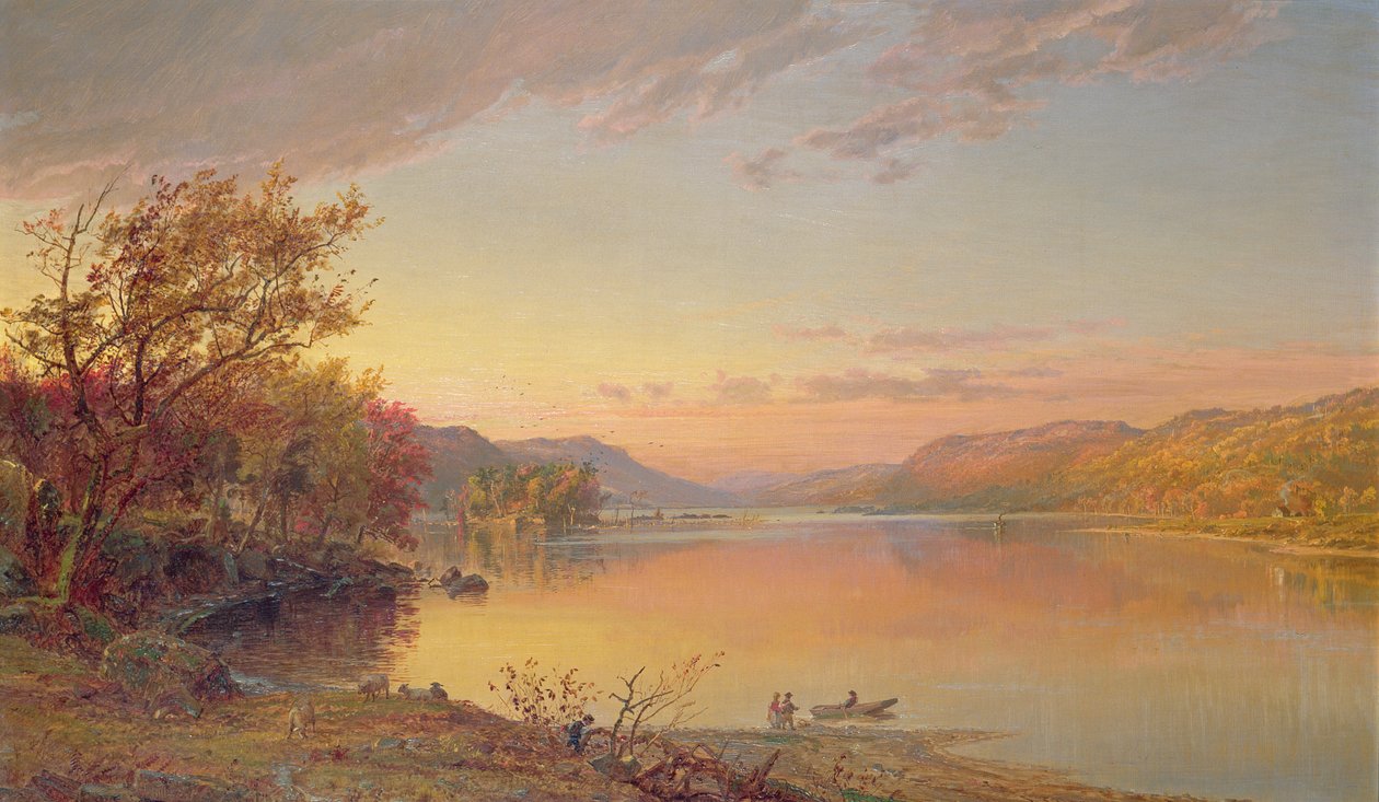Lake George, NY, 1871 af Jasper Francis Cropsey