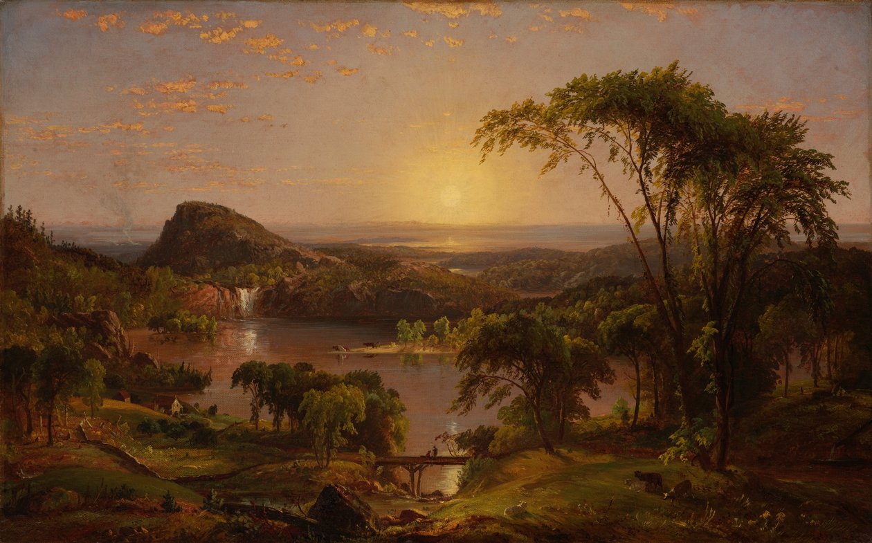 Sommer, Ontariosøen af Jasper Francis Cropsey