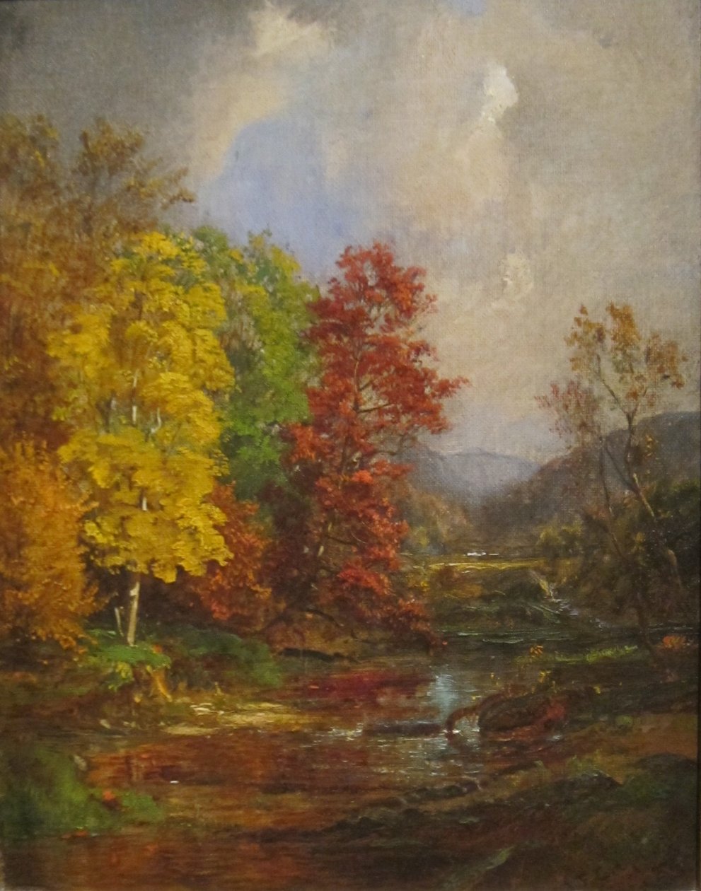 Efterårslandskab af Jasper Francis Cropsey