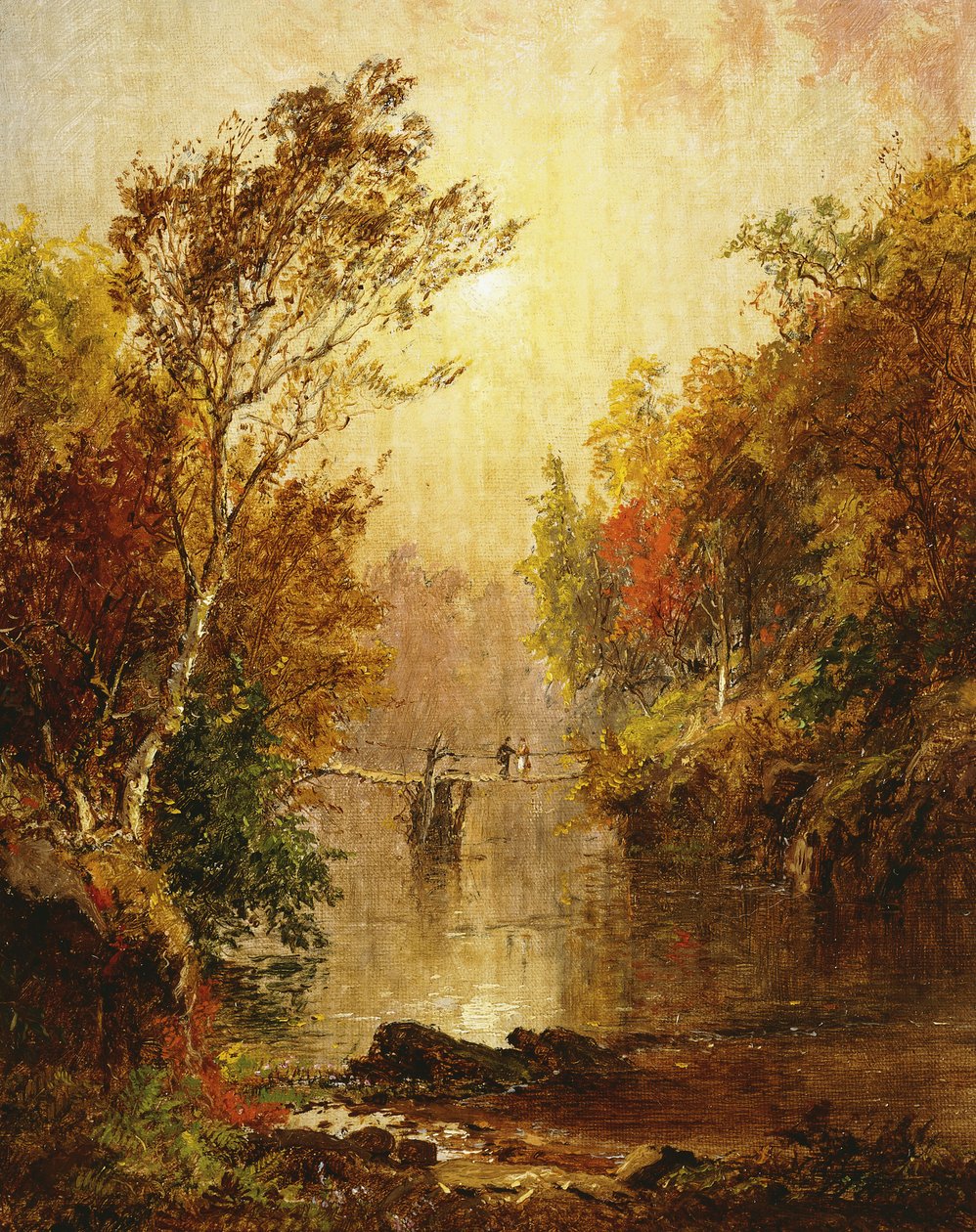 Efterår på Wawayanda, 1877 af Jasper Francis Cropsey