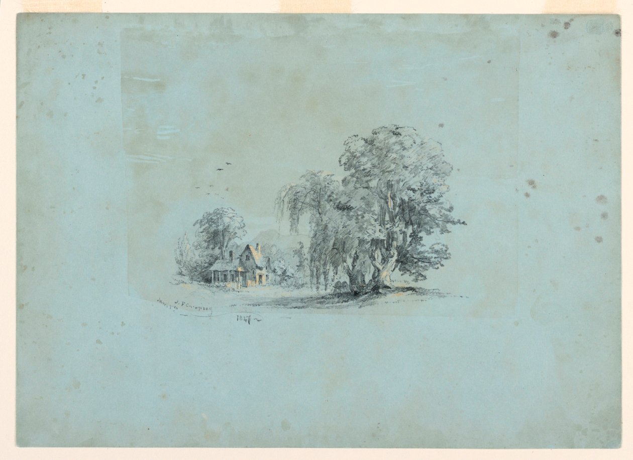 Country Scene af Jasper Francis Cropsey