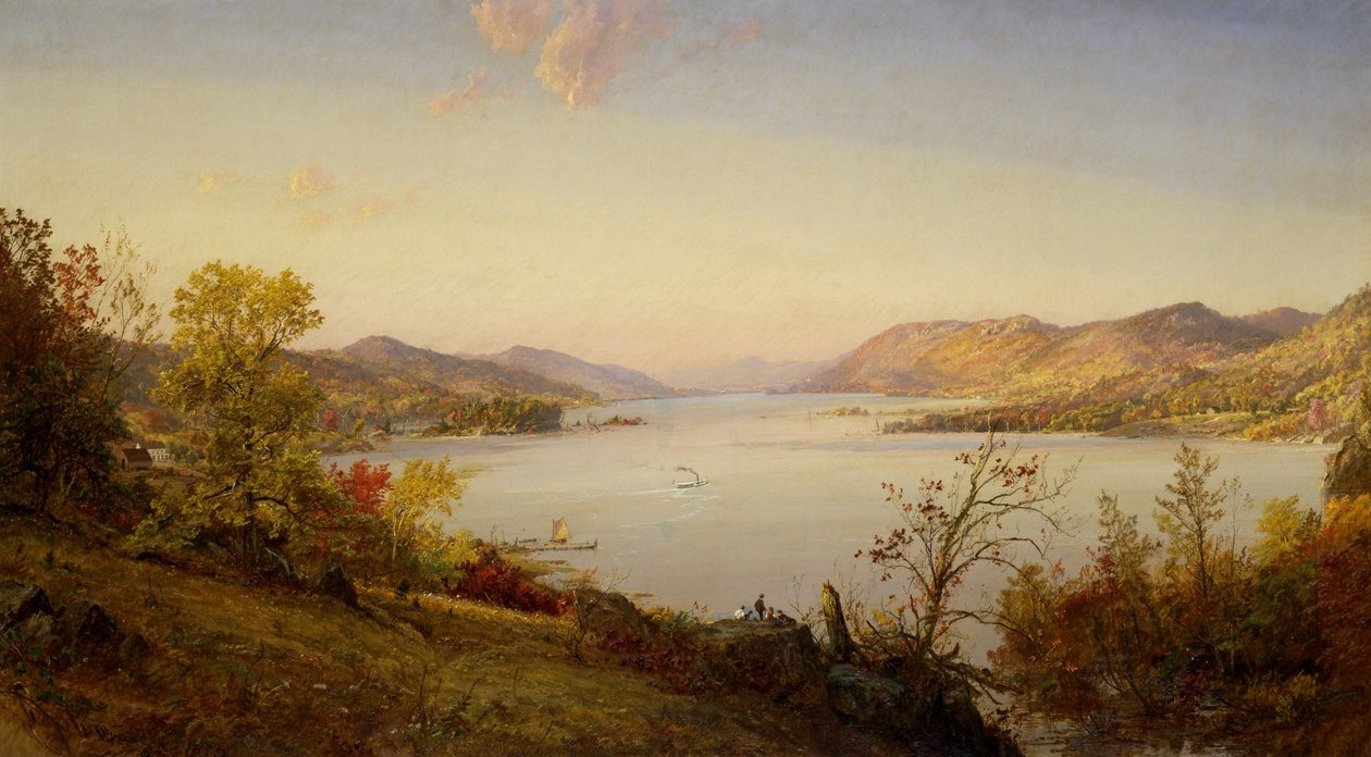 Greenwood Lake af Jasper Francis Cropsey
