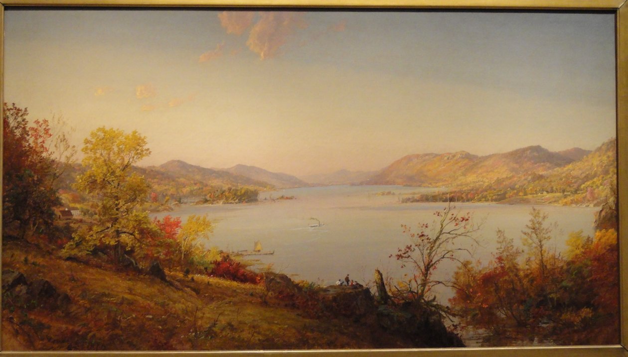 Greenwood Lake af Jasper Francis Cropsey