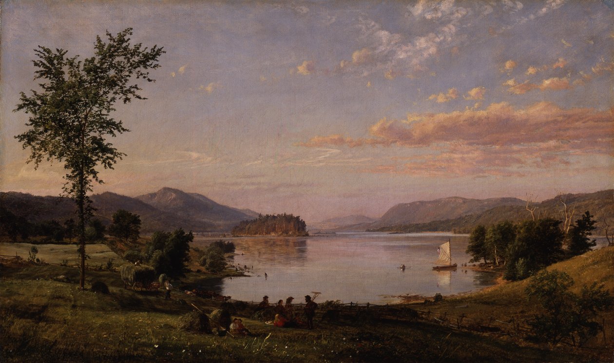 Greenwood Lake, New Jersey, 1866 af Jasper Francis Cropsey