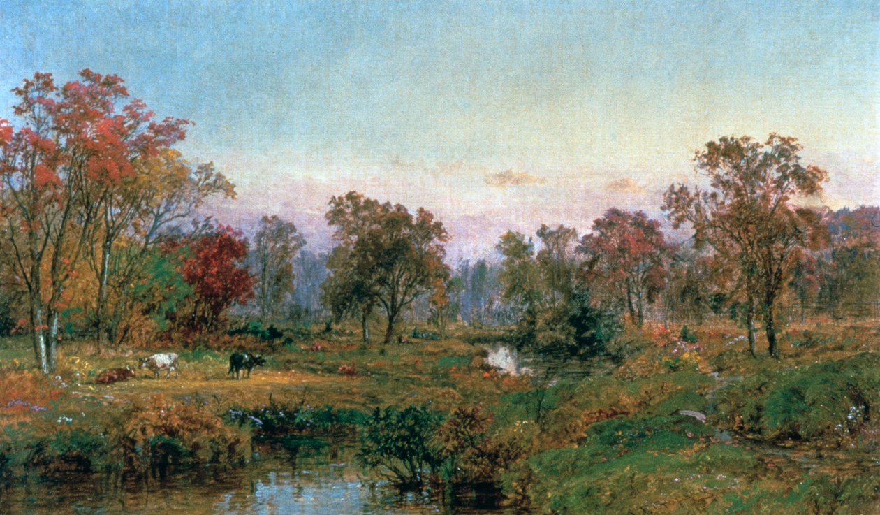 Hastings-on-Hudson, 1885 af Jasper Francis Cropsey