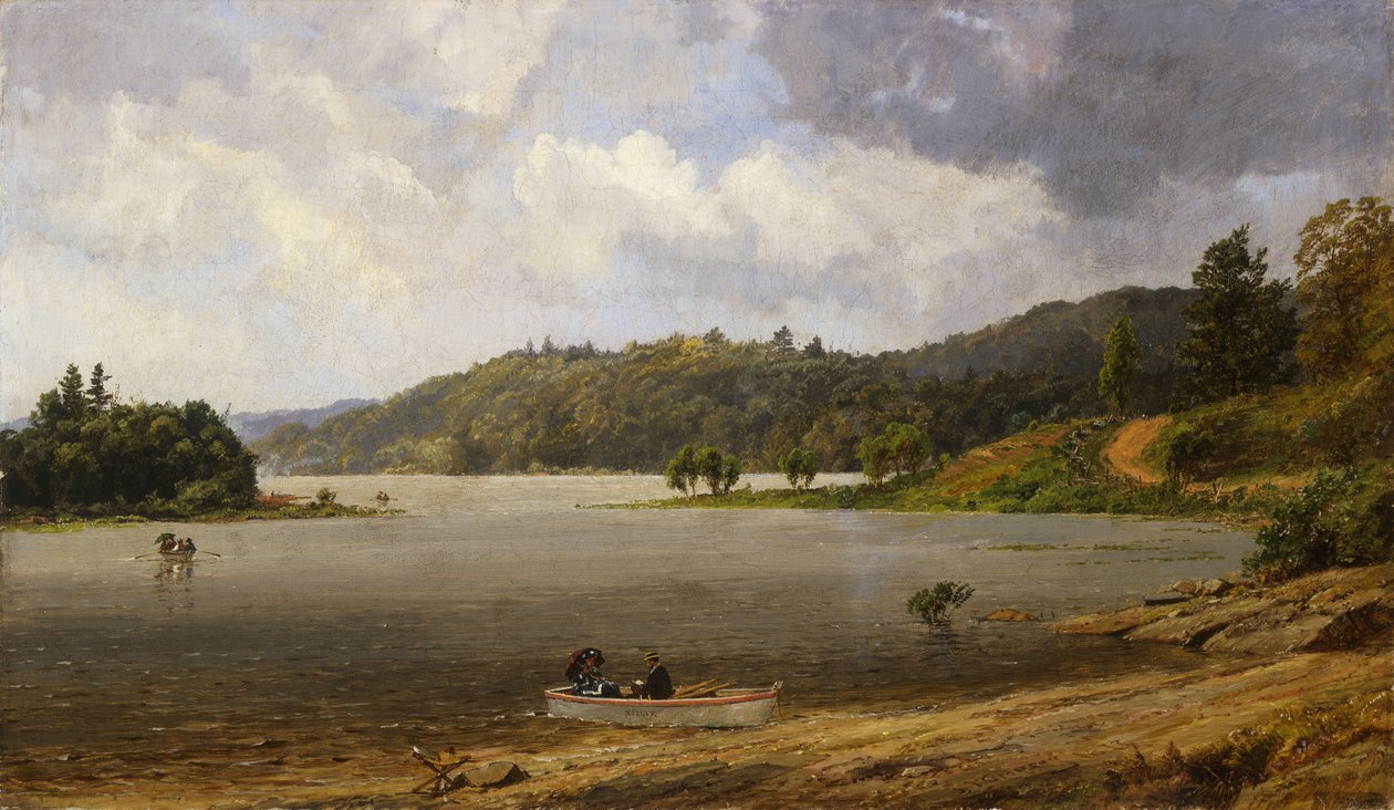På Wawayanda Lake, New Jersey, 1873 af Jasper Francis Cropsey