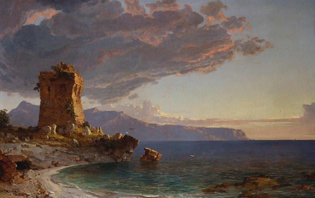 Isle of Capri, 1893 af Jasper Francis Cropsey