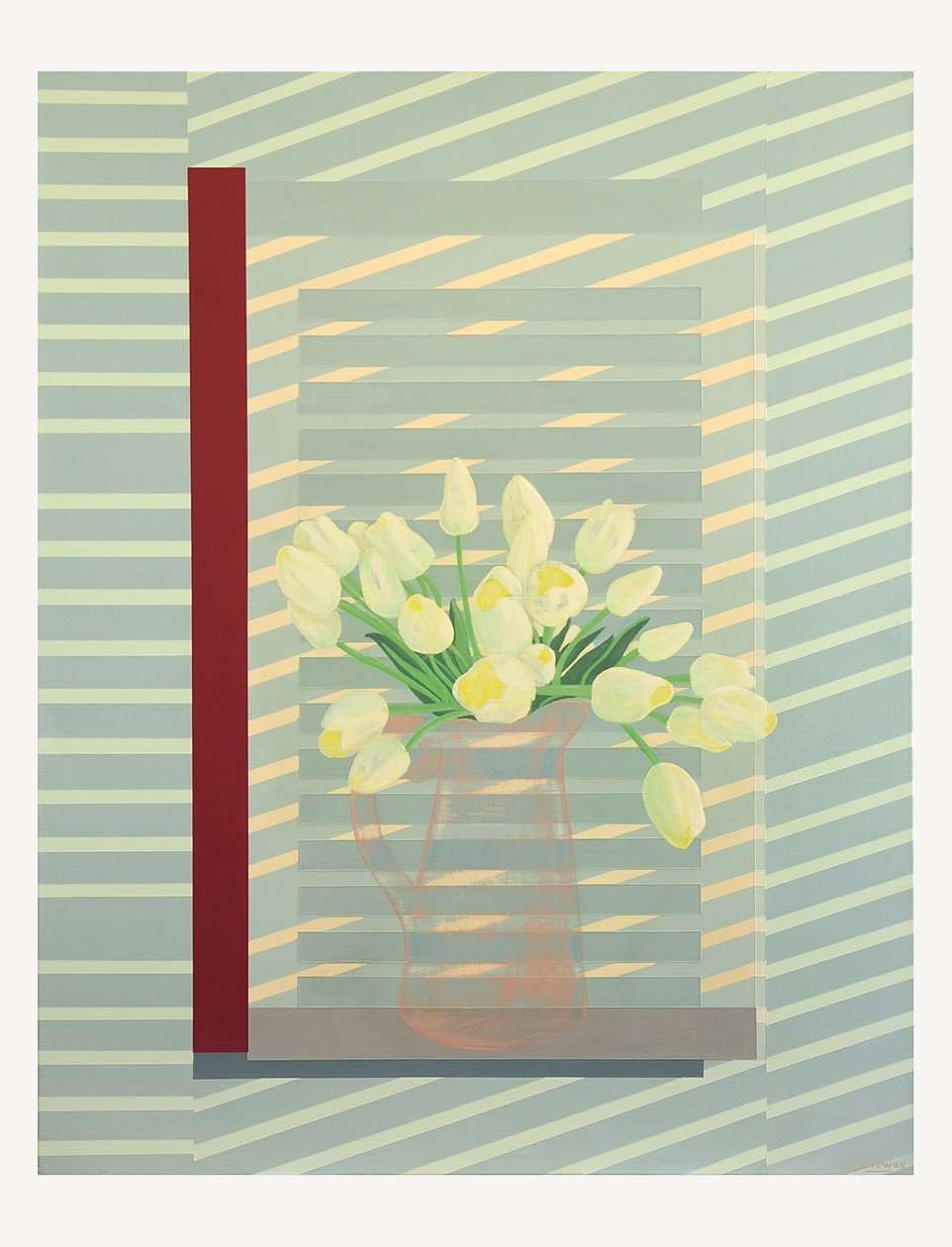 Blomster mod vinduesskodder af Jasper Galloway