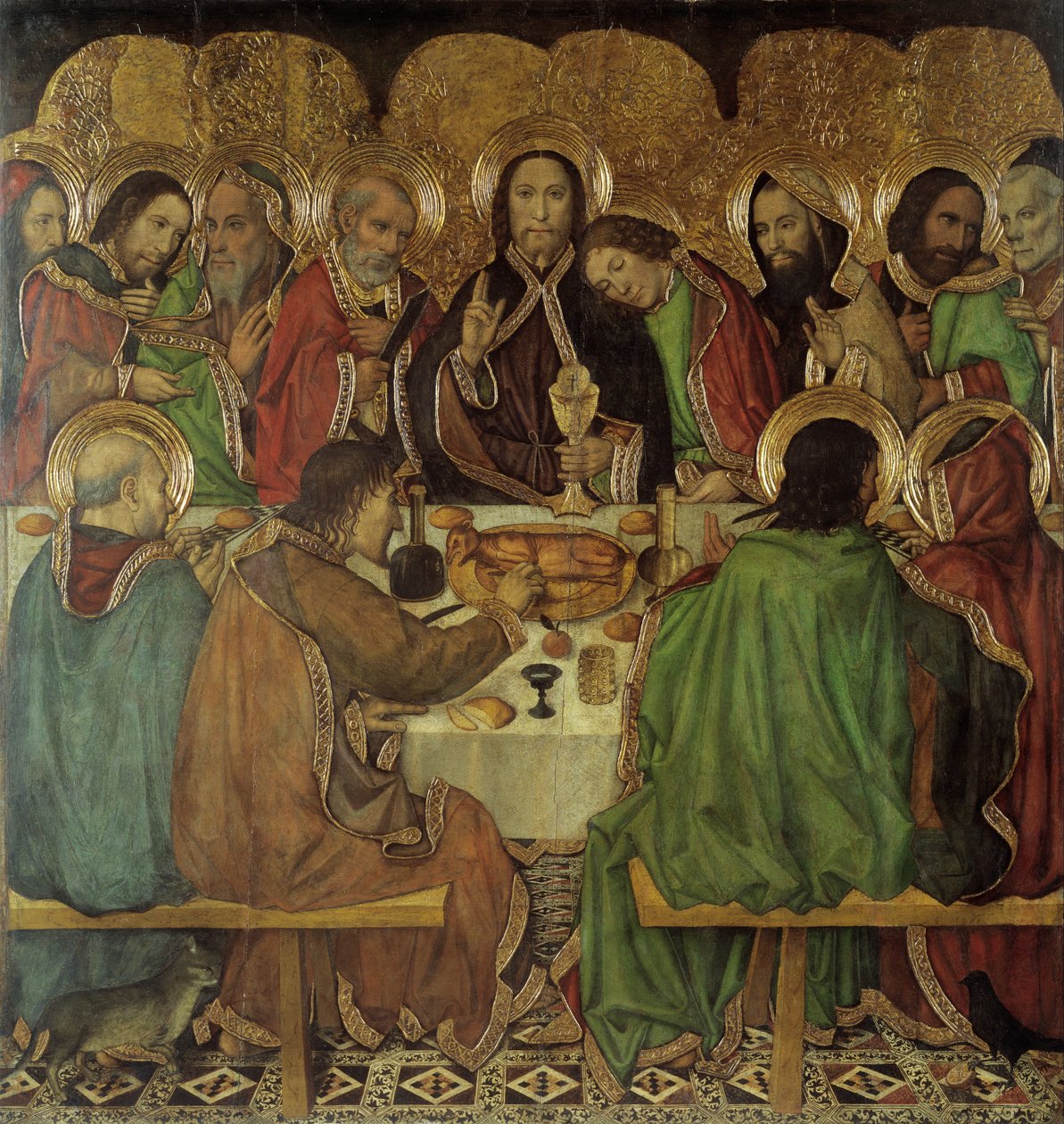 Sidste aftensmad af Jaume Huguet