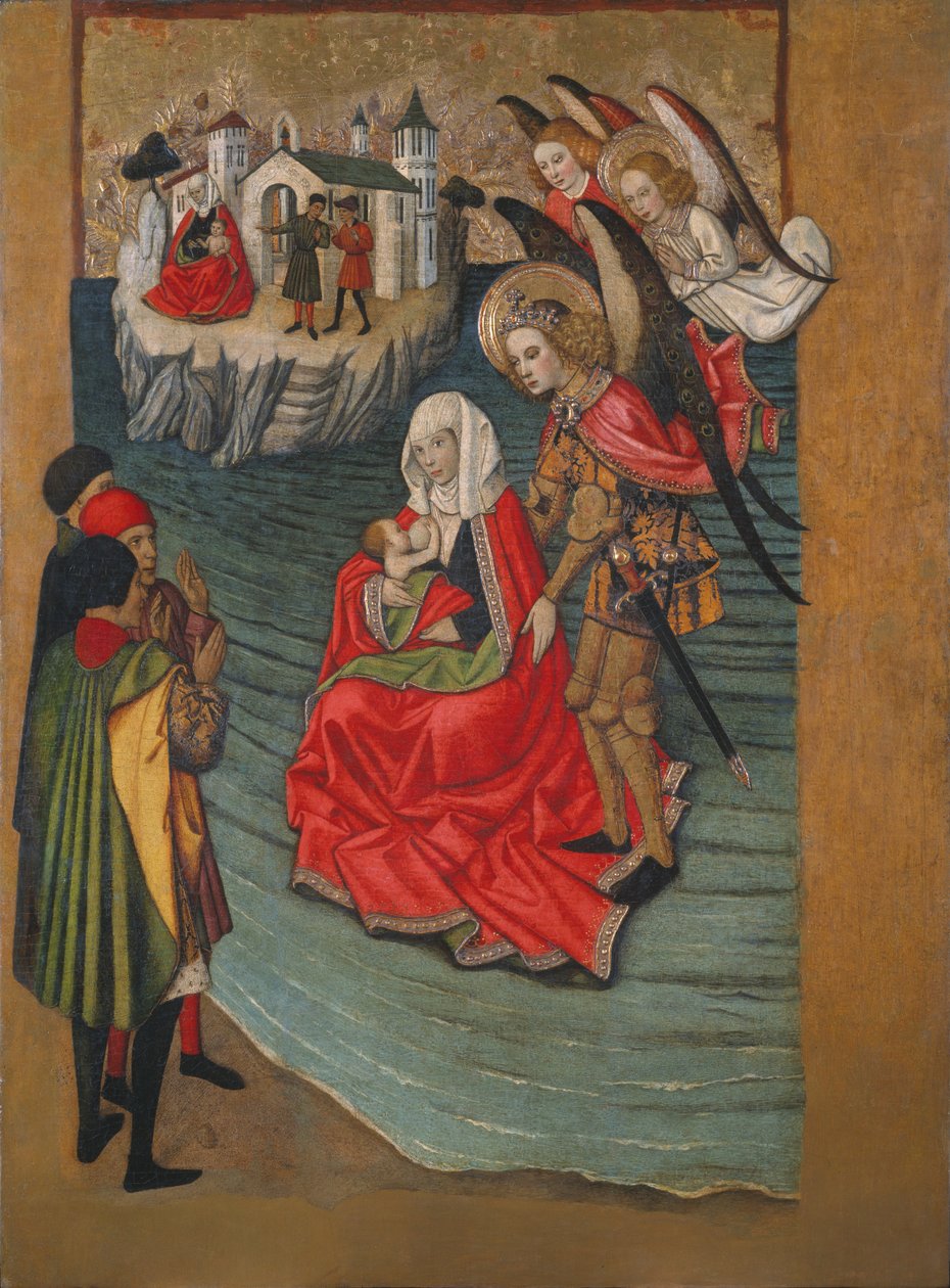 Mirakel af Mont Saint-Michel af Jaume Huguet