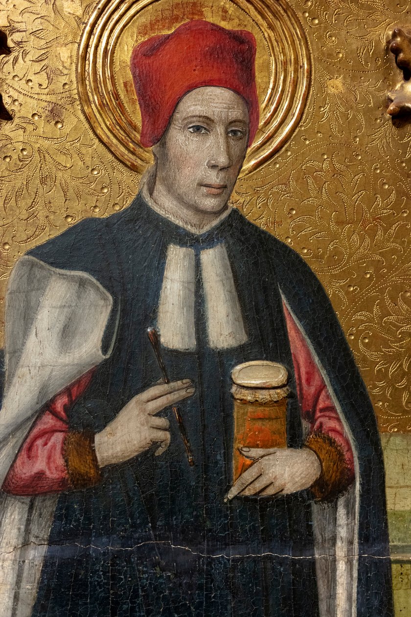 Altertavle (altertavle af de hellige Abdó og Senén) af Jaume Huguet