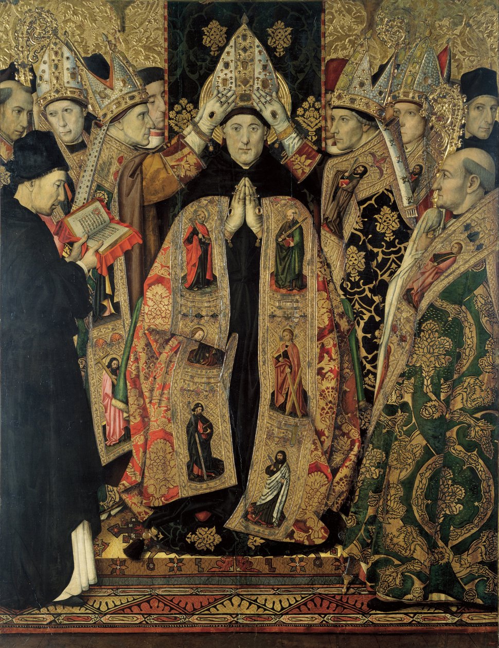 Indvielse af Sankt Augustin af Jaume Huguet