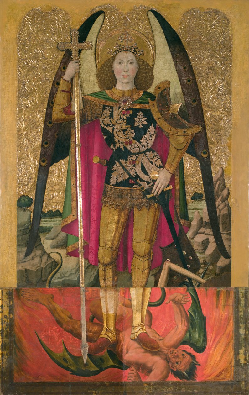 Sankt Michael af Jaume Huguet