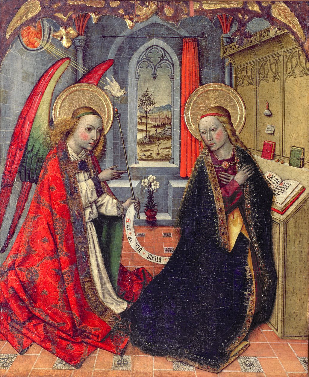 Bebudelsen, 1400-tallet af Jaume Huguet