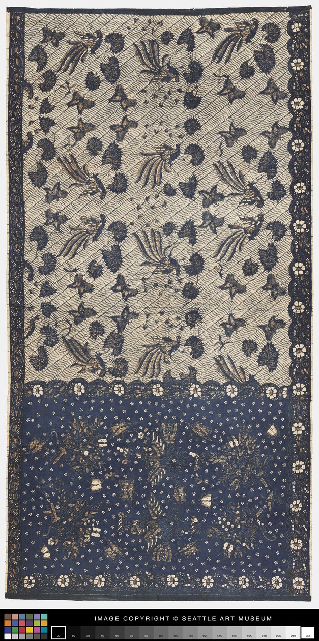 Sarong (hovedklud) af Javanese School