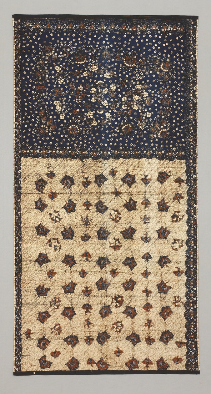 Sarong (kain kapala) af Javanese School