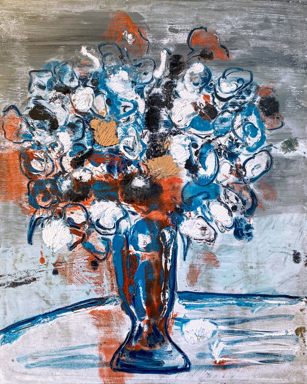 Fleur De Sel No. 11 Hazy Shade Of Winter, 2021 (olie på lærred) af Jay Batlle