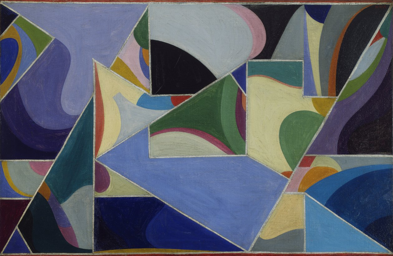 Uden titel, ca. 1923 (olie på lærred) af Jay Van Everen