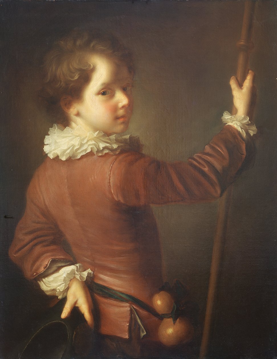 Portræt af en ung pilgrim, 1725 af Jean Alexis Grimou