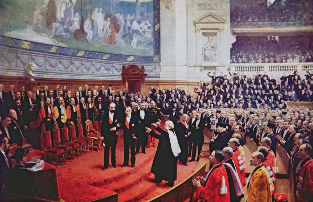 The Jubilee of Louis Pasteur (1822-95) på Sorbonne, 27. december 1892, fra 