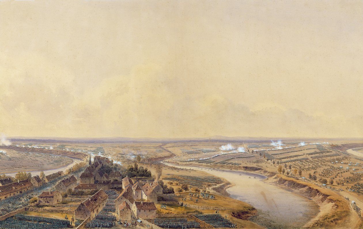 Slaget ved Friedland, 14. juni 1807 af Jean Antoine Simeon Fort
