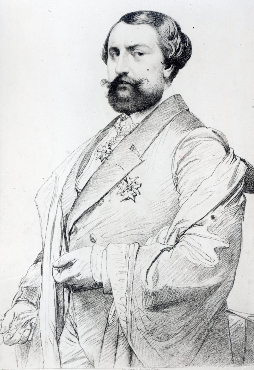 Le Comte de Nieuwerkerke af Jean Auguste Dominique Ingres
