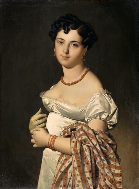 Madame Panckoucke af Jean Auguste Dominique Ingres