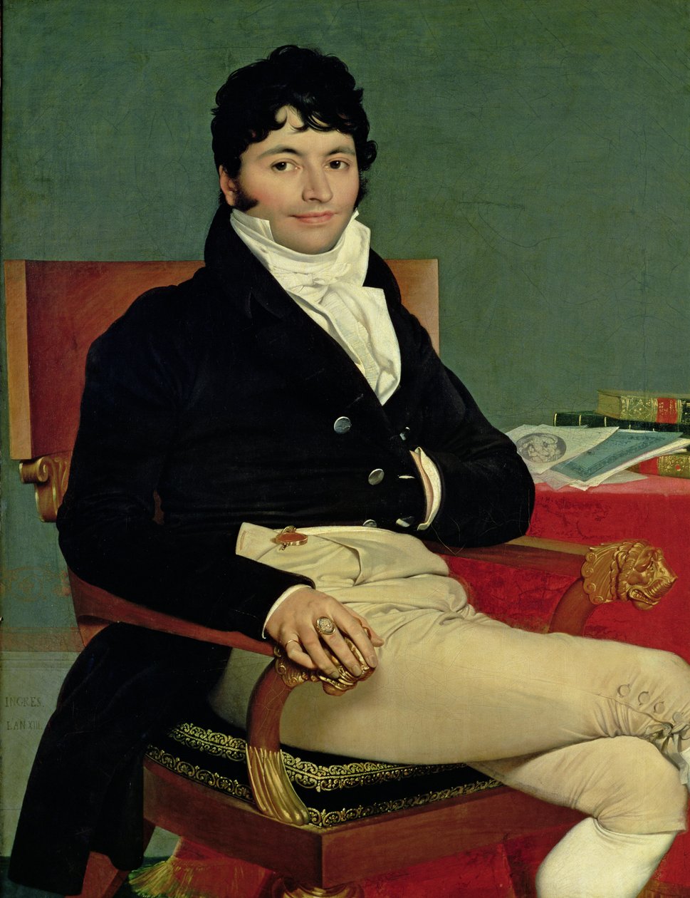 Philibert Riviere (1766-1816) 1805 af Jean Auguste Dominique Ingres