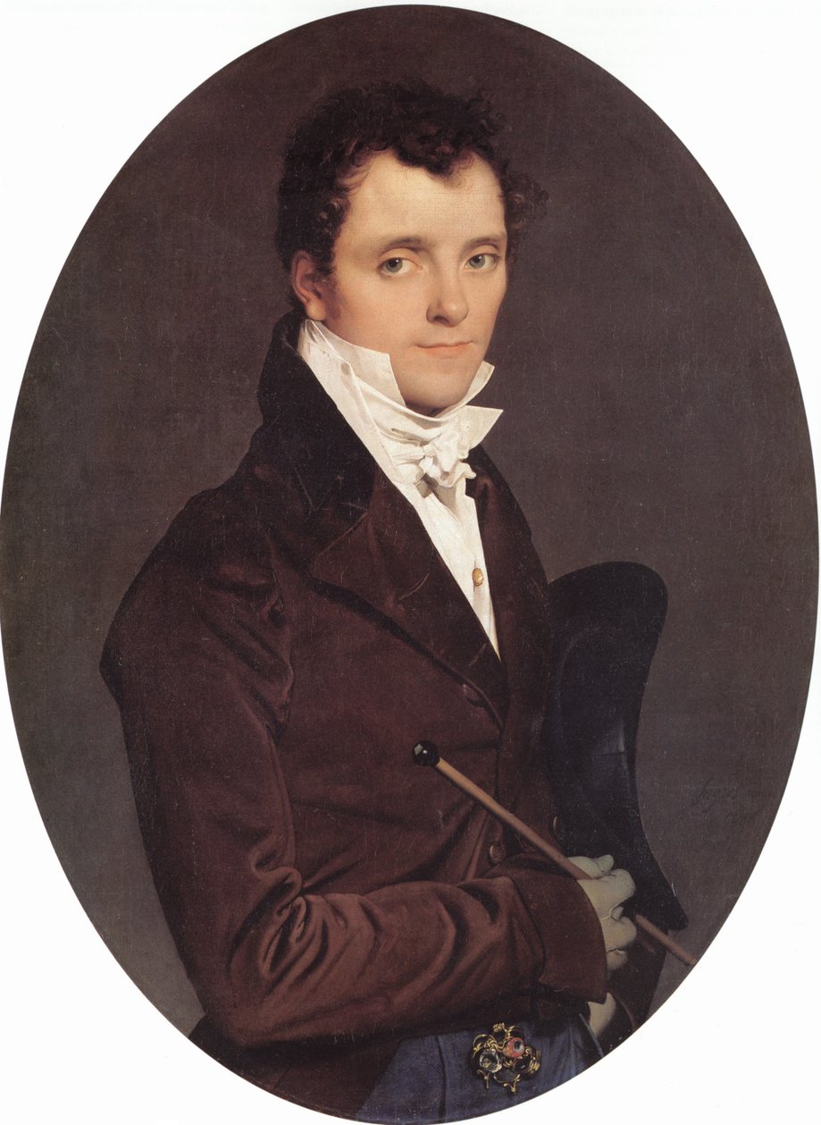 Portræt dEdmé Bochet af Jean Auguste Dominique Ingres