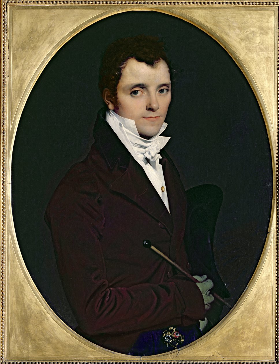 Portræt af Edme Bochet (1783-1871), 1811 af Jean Auguste Dominique Ingres