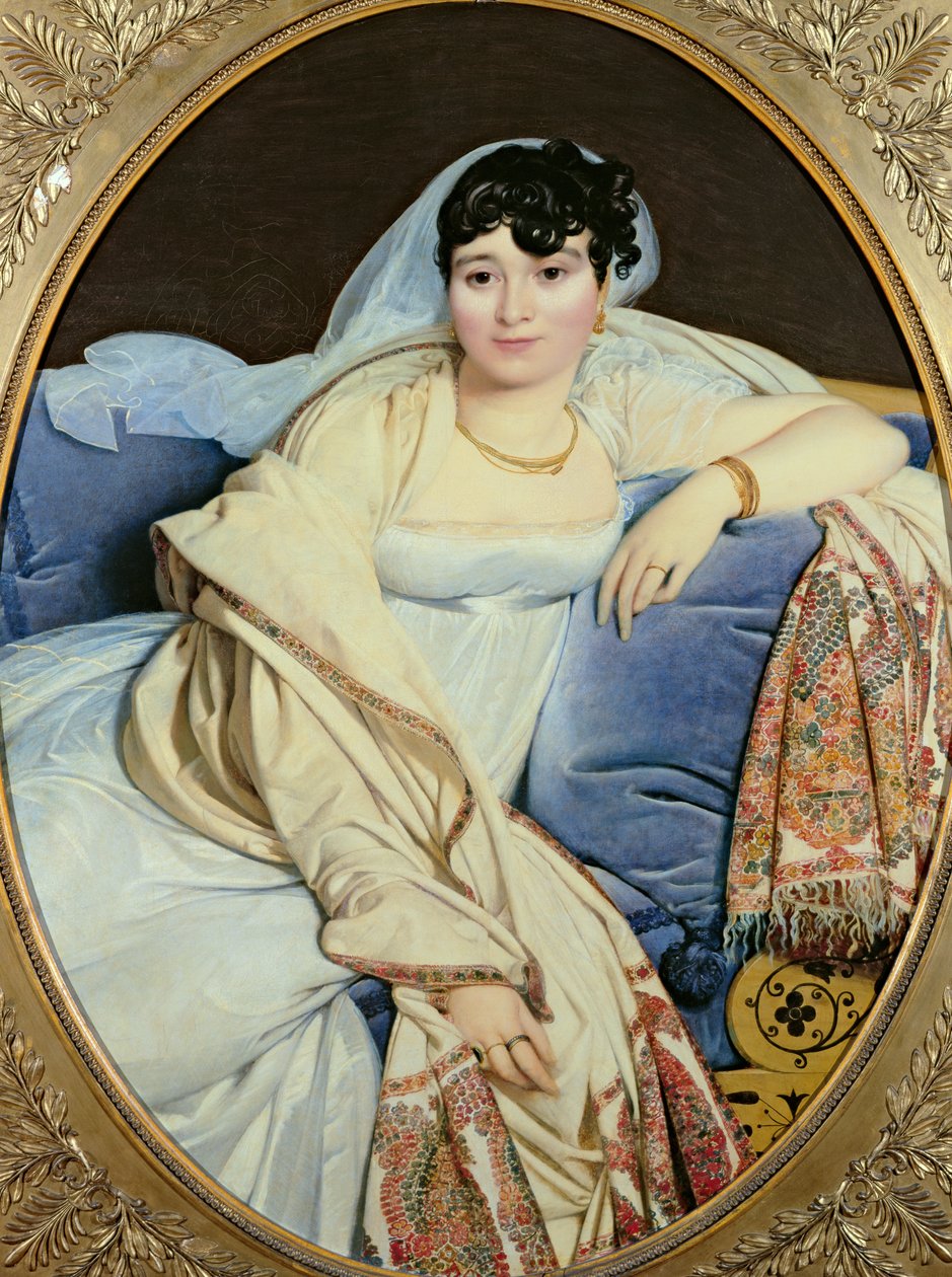 Portræt af Madame Riviere (177374-1848) født Marie Francoise Jacquette Bibiane Blot de Beauregard, 1805 af Jean Auguste Dominique Ingres