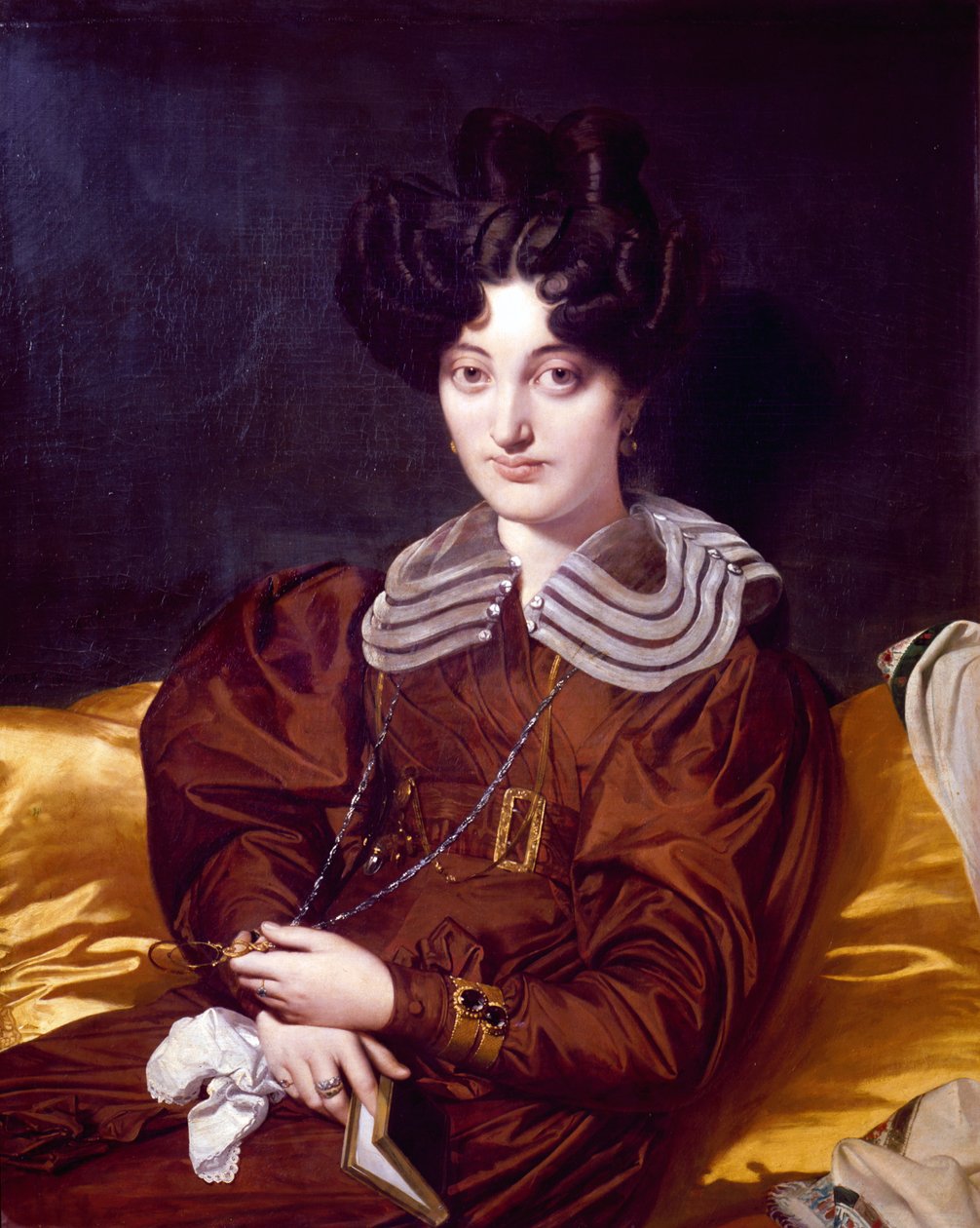 Portræt af Suzanne Clarisse de Salvaing de Boisseiu, Madame Marcotte de Sainte-Marie, 1826 af Jean Auguste Dominique Ingres