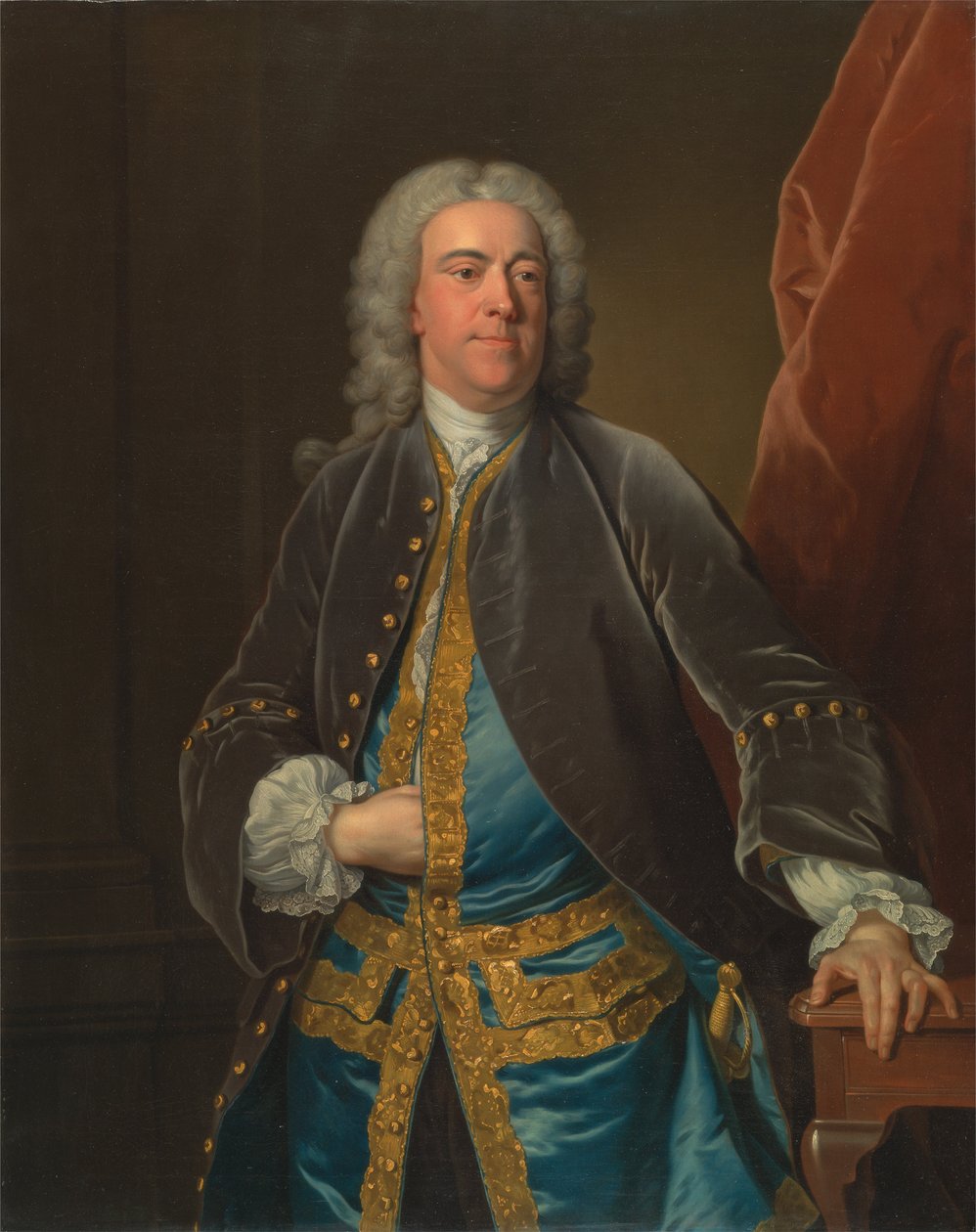 Rt. Ærede Stephen Poyntz, fra Midgeham, Berkshire af Jean Baptiste van Loo