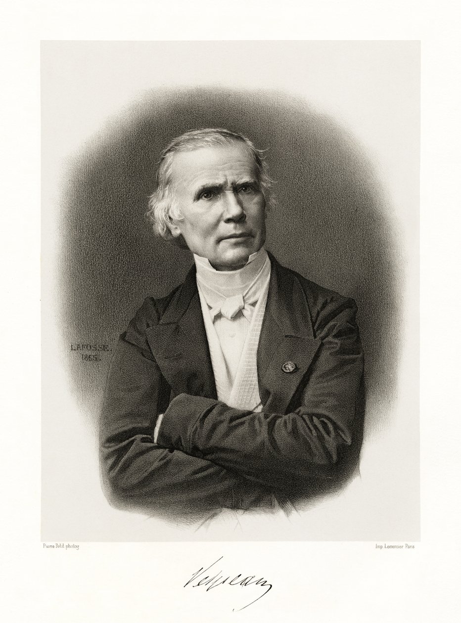 Alfred Armand Louis Marie Velpeau, 1865-66 af Jean Baptiste Adolphe Lafosse