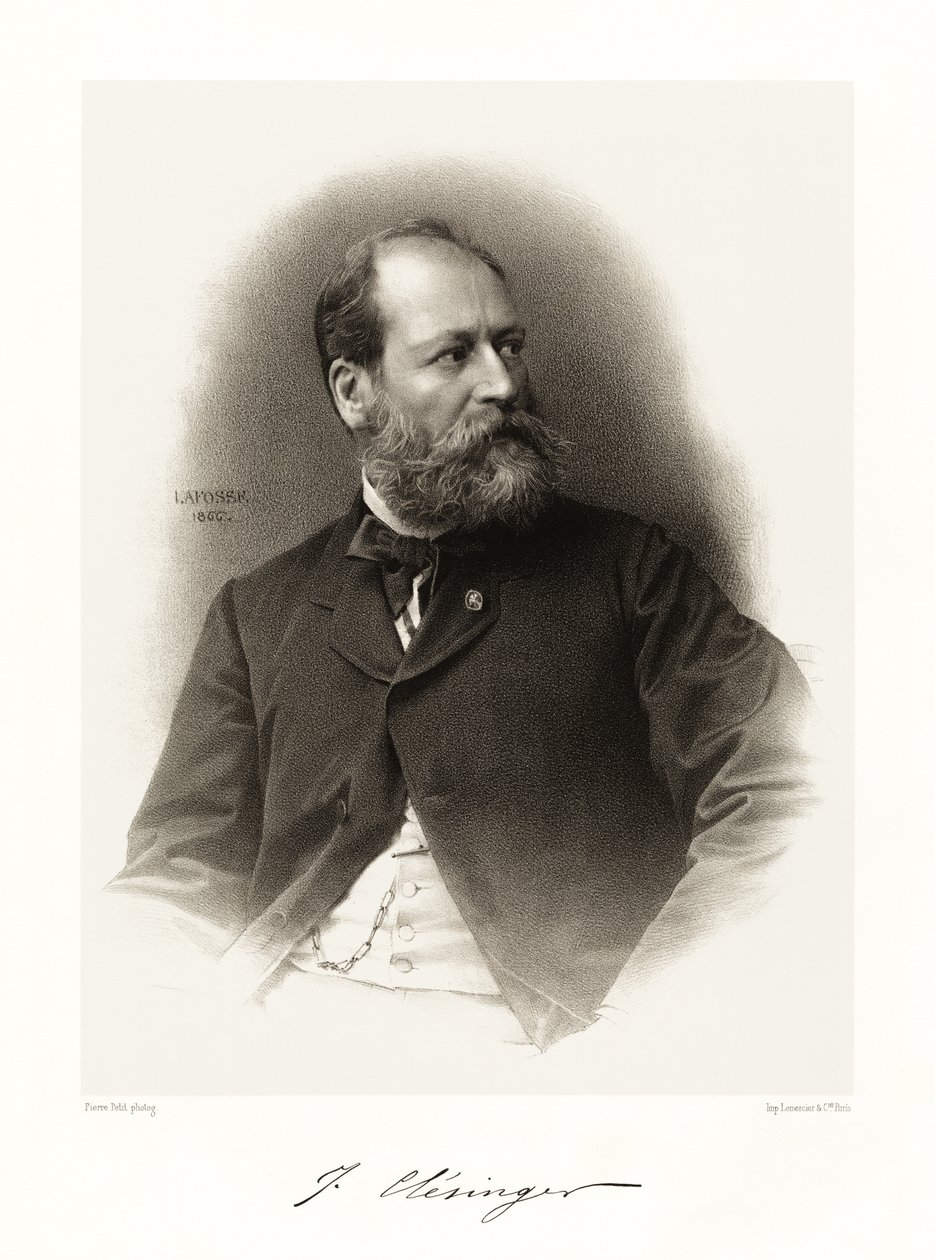 Auguste Clésinger, 1865-66 af Jean Baptiste Adolphe Lafosse