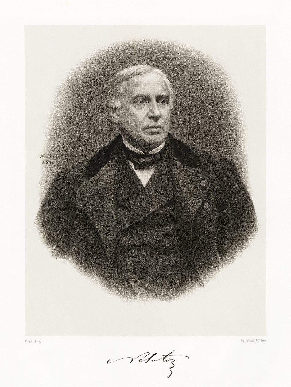 Auguste Nélaton, 1865-66 af Jean Baptiste Adolphe Lafosse