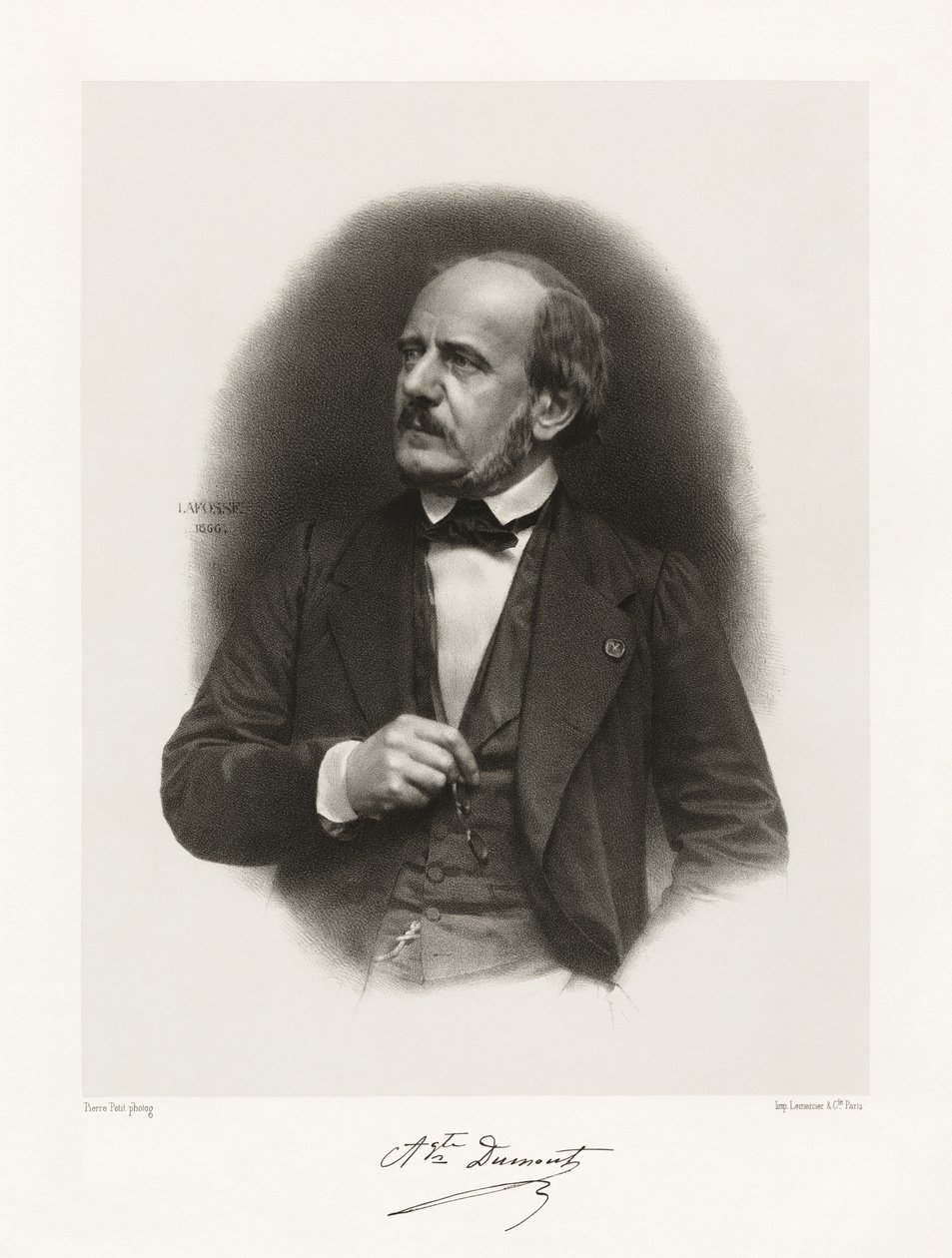 Augustin Alexandre Dumont, 1865-66 af Jean Baptiste Adolphe Lafosse