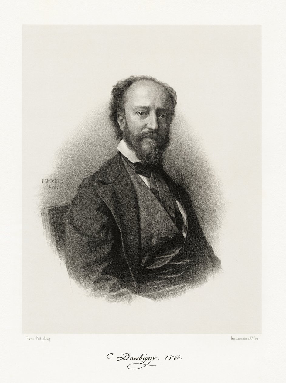 Charles François Daubigny, 1865-66 af Jean Baptiste Adolphe Lafosse
