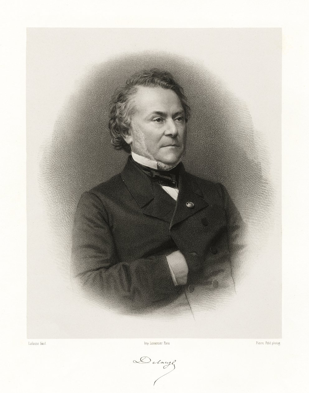 Claude Alphonse Delangle, 1865-66 af Jean Baptiste Adolphe Lafosse