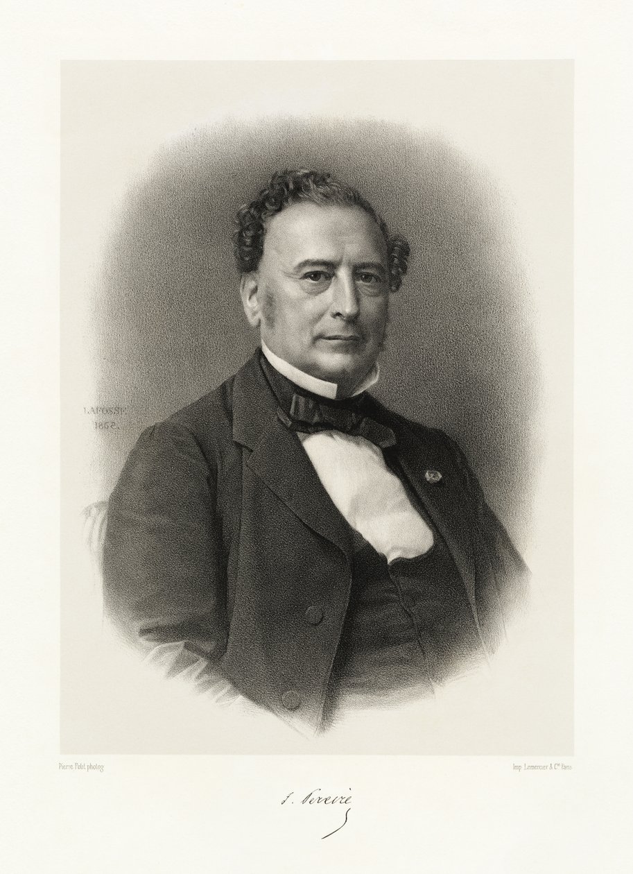 Isaac Rodrigue Péreire, 1865-66 af Jean Baptiste Adolphe Lafosse
