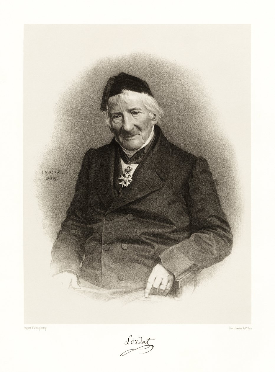 Jacques Lordat, 1865-66 af Jean Baptiste Adolphe Lafosse